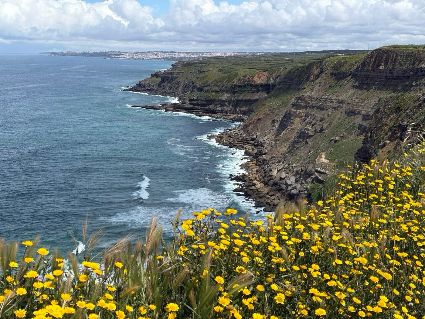 Aerial view of Ericeira, Portugal